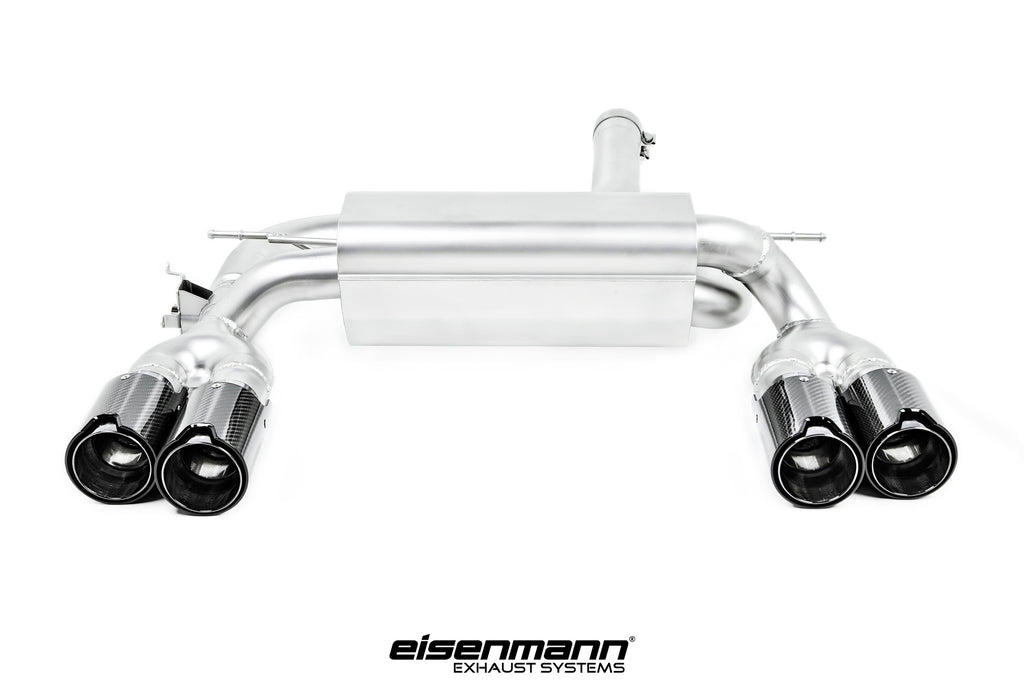 Eisenmann F87 M2 Performance Exhaust + 4x90mm Carbon Tip Set