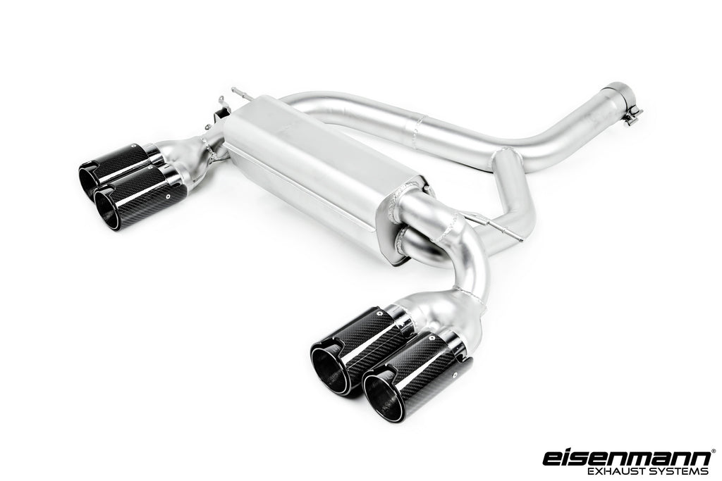 Eisenmann F87 M2 Performance Exhaust + 4x90mm Carbon Tip Set - 0