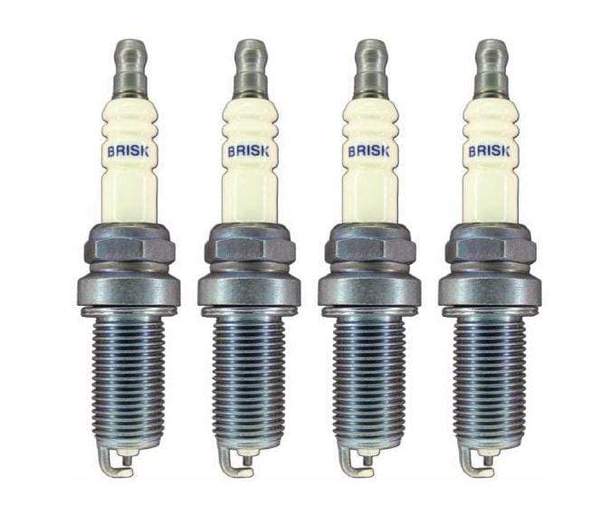 Brisk Silver Racing 2MOR10S Spark Plug - Set Of Four