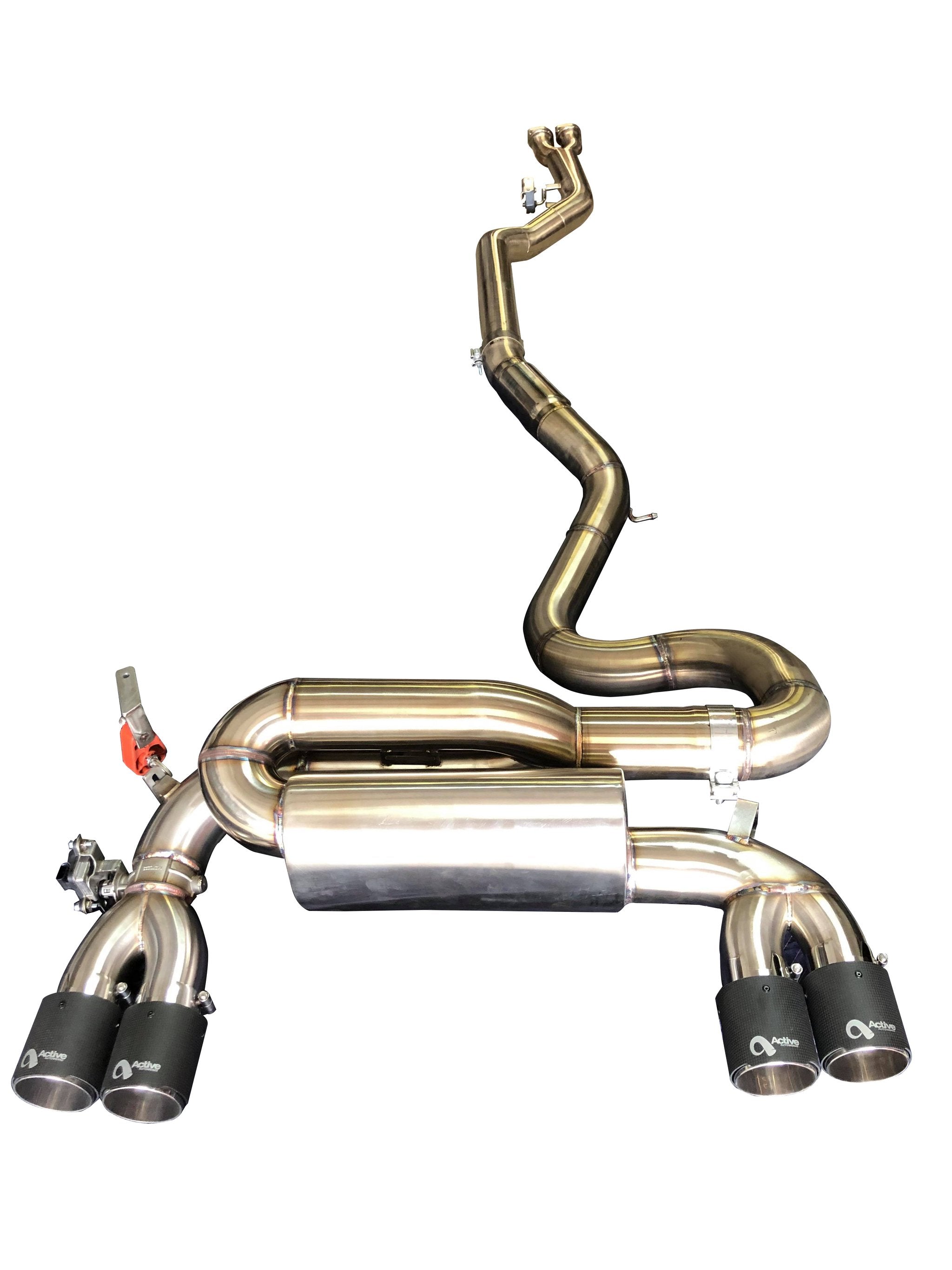 F87 M2 COMPETITION SIGNATURE EXHAUST SYSTEM INCLUDES ACTIVE F-BRACE