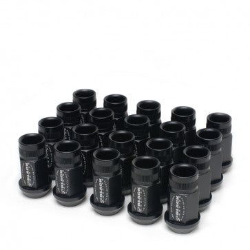 Skunk2 12 x 1.5 Forged Lug Nut Set (Black Series) (20 Pcs.) - 0