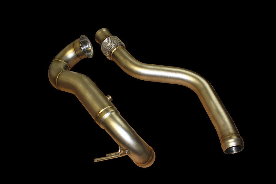 MERCEDES-BENZ A45 AMG STAINLESS STEEL DOWNPIPES - 0