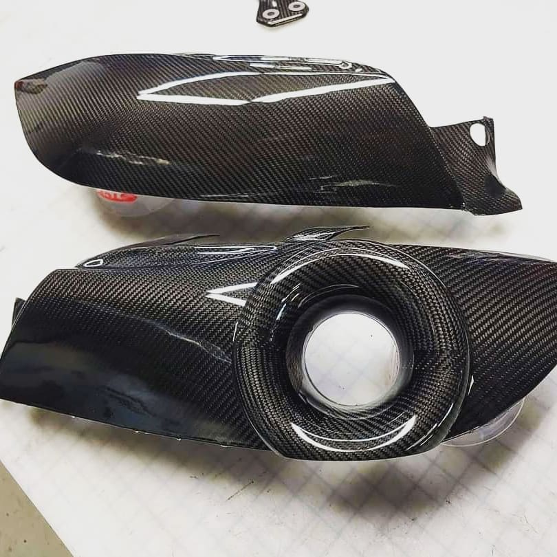 VTT/NRW E90 Carbon Fiber Headlight Delete - 0