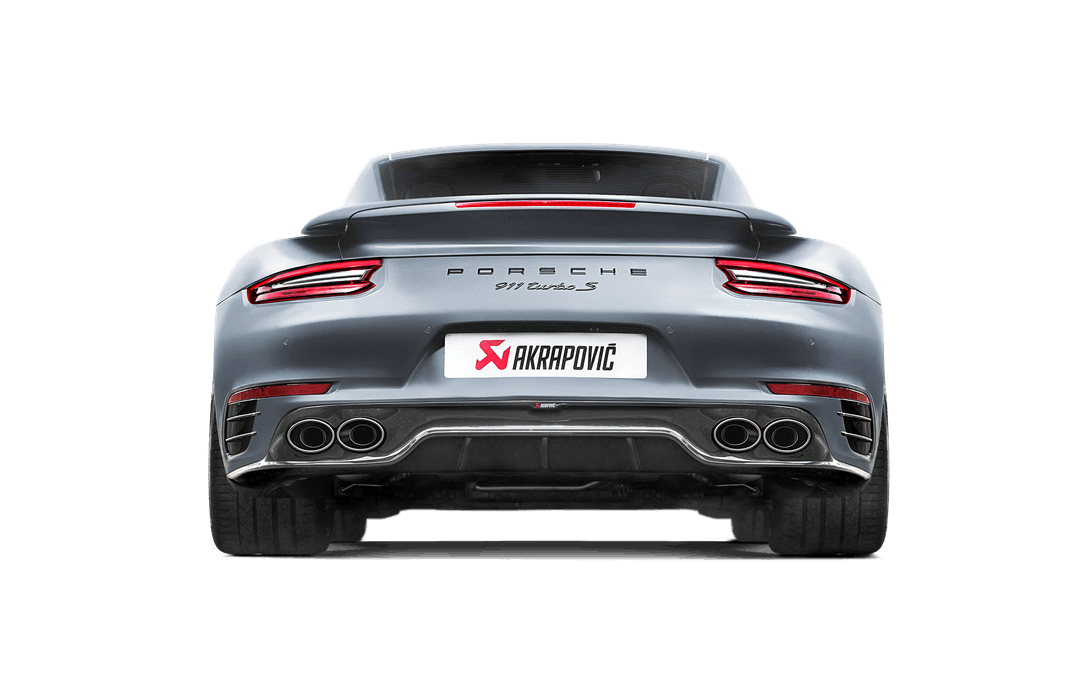 Akrapovic 16-17 Porsche 911 Turbo/Turbo S (991.2) Rear Carbon Fiber Diffuser - High Gloss