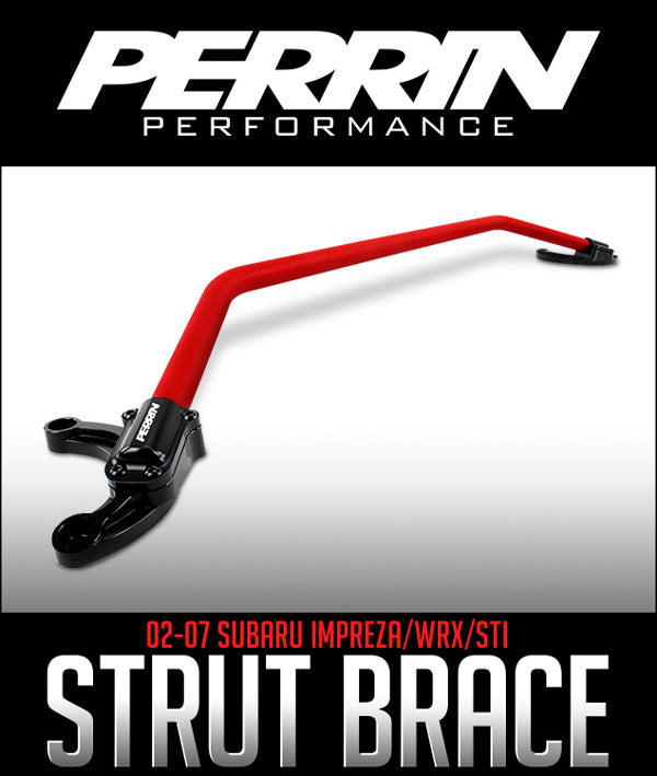 PERRIN PERFORMANCE STRUT BRACE: 2002–2007 SUBARU IMPREZA/WRX/STI