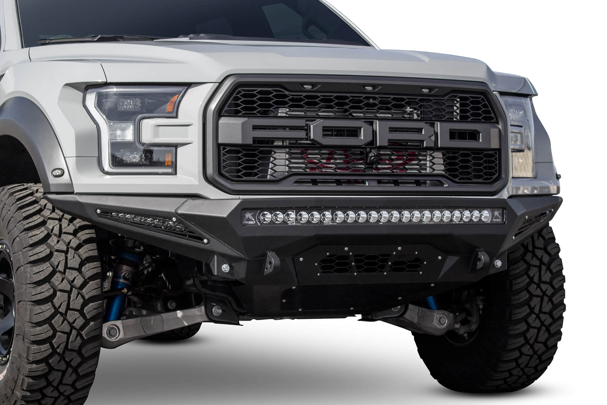 Addictive Desert Designs 17-18 Ford F-150 Raptor Stealth Fighter Front Bumper