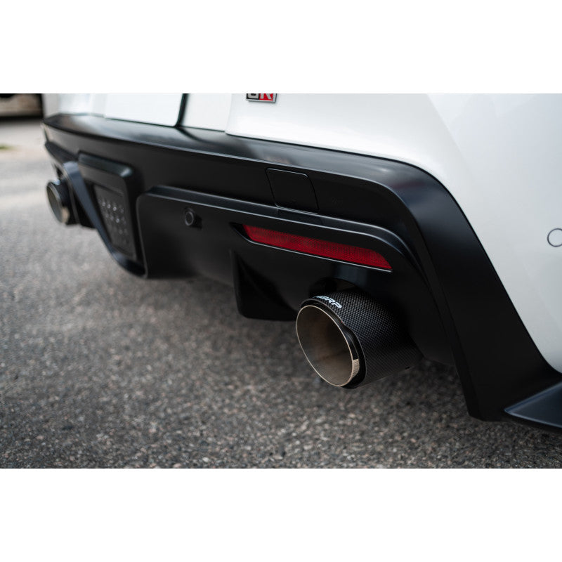 MBRP 2020+ Toyota Supra 3.0L 3in Catback Dual Rear Carbon Fiber Tips - T304