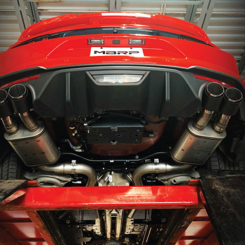 MBRP ACTIVE CAT-BACK EXHAUST: 2018–2020 FORD MUSTANG GT