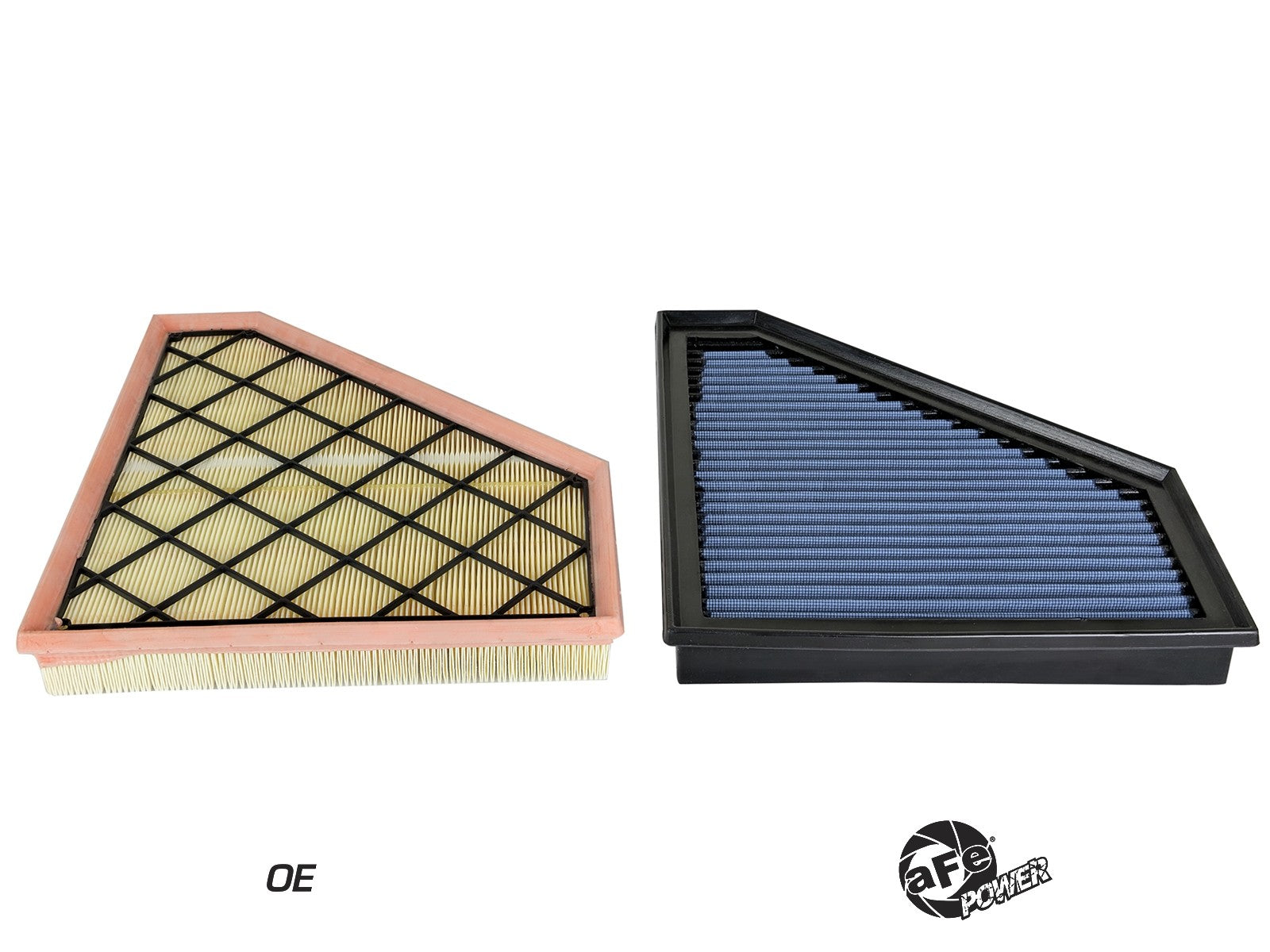 aFe Magnum FLOW Pro 5R OE Replacement Air Filter 13-17 Cadillac ATS V6-3.6L - 0