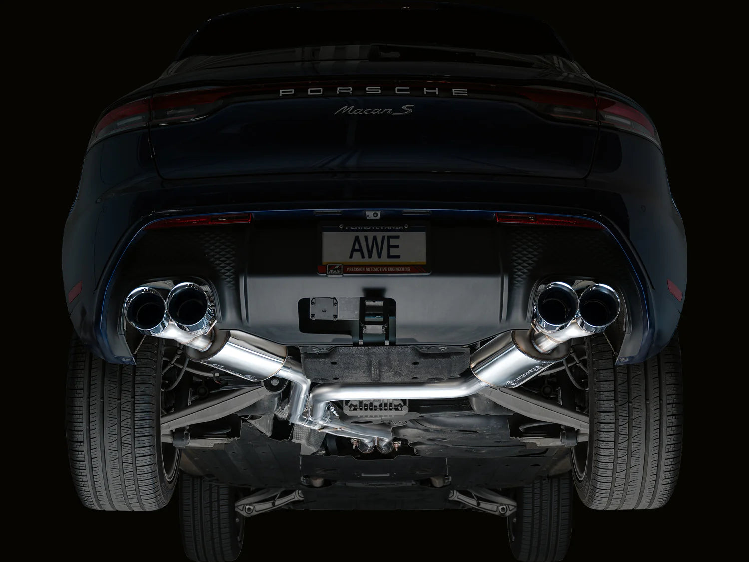 AWE EXHAUST SUITE FOR 2022+ PORSCHE MACAN 2.9TT