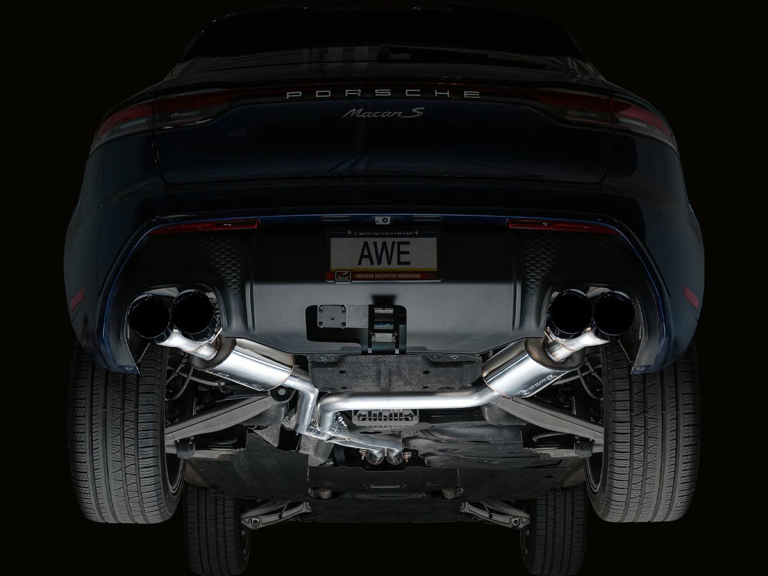 AWE EXHAUST SUITE FOR '19-'21 PORSCHE MACAN 3.0T/2.9TT