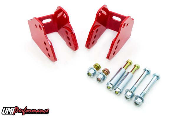 UMI Performance 78-88 GM G-Body Rear Lower Control Arm Relocation Brackets Bolt In