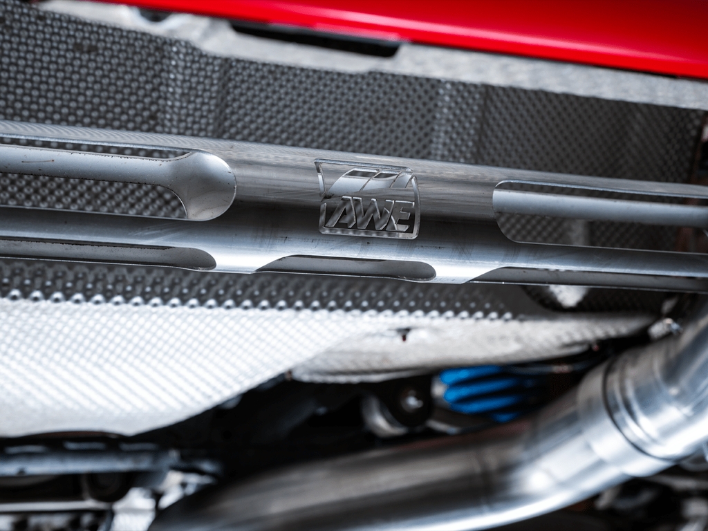 AWE Track Edition Catback Exhaust - BMW F8X M3/M4