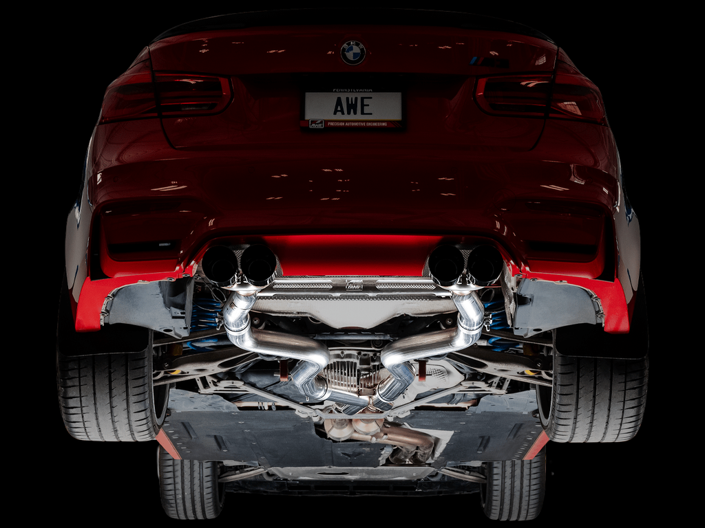 AWE Track Edition Catback Exhaust - BMW F8X M3/M4