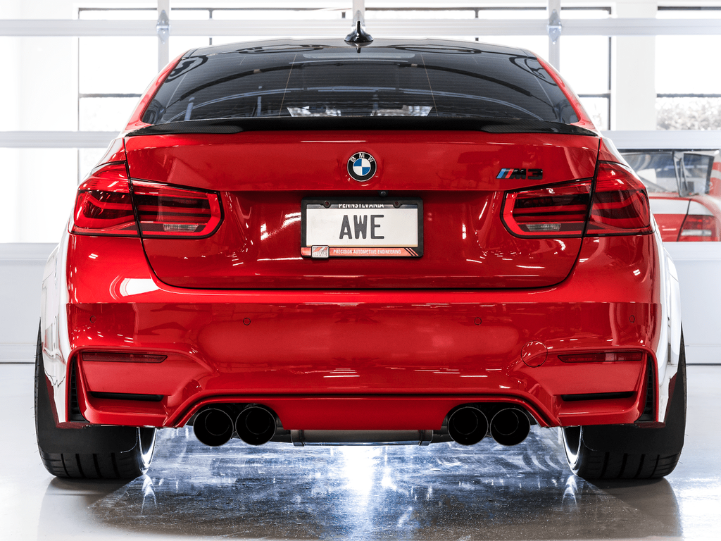 AWE Track Edition Catback Exhaust - BMW F8X M3/M4