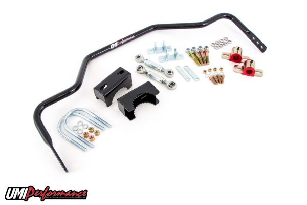 UMI Performance 78-88 GM G-Body 1in Tubular Rear Sway Bar Chassis Mounted Pro-Tour