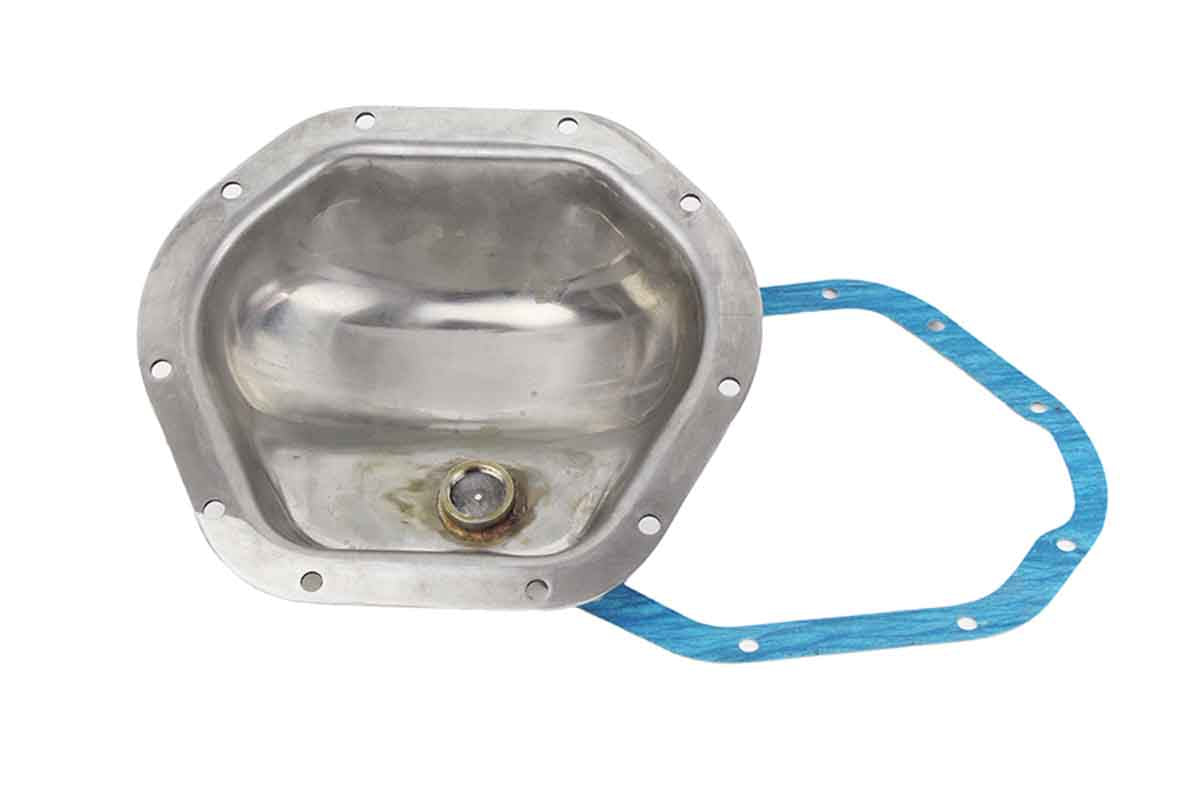 Kentrol 97-06 Jeep Wrangler TJ Front/Rear Differential Cover - Polished Silver