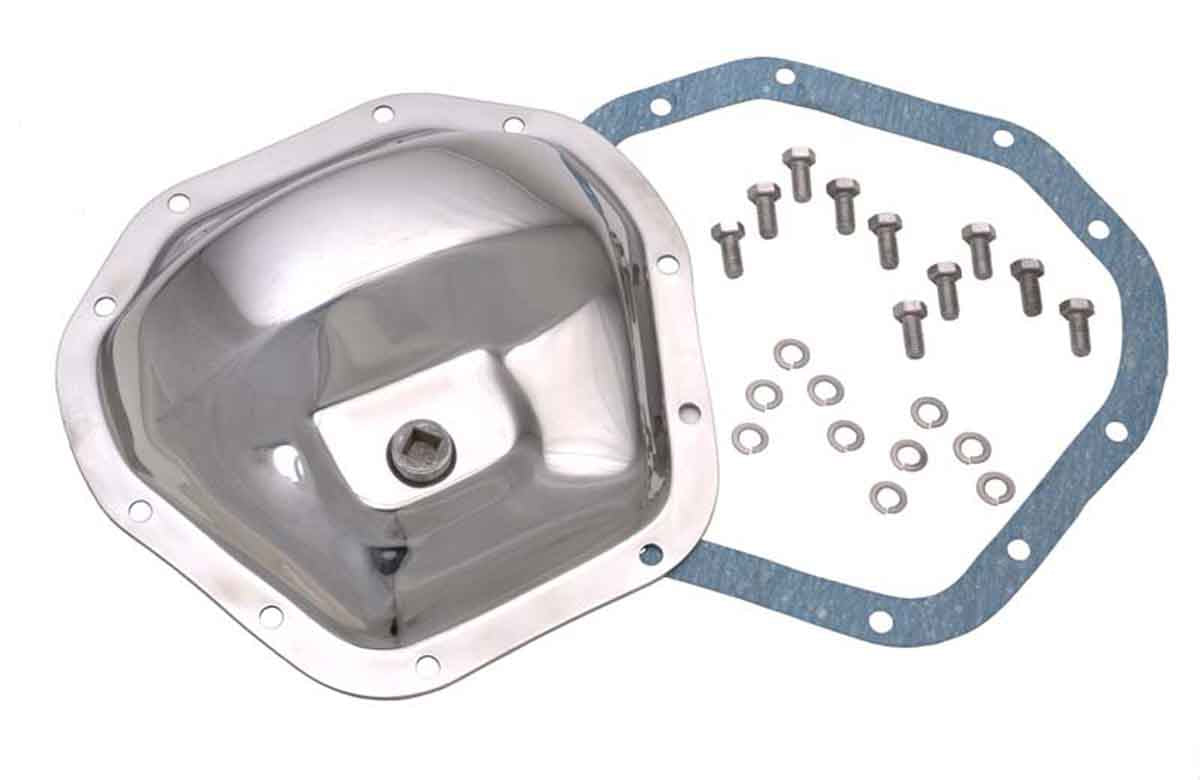 Kentrol Jeep Differential Cover Dana 60 - Polished Silver