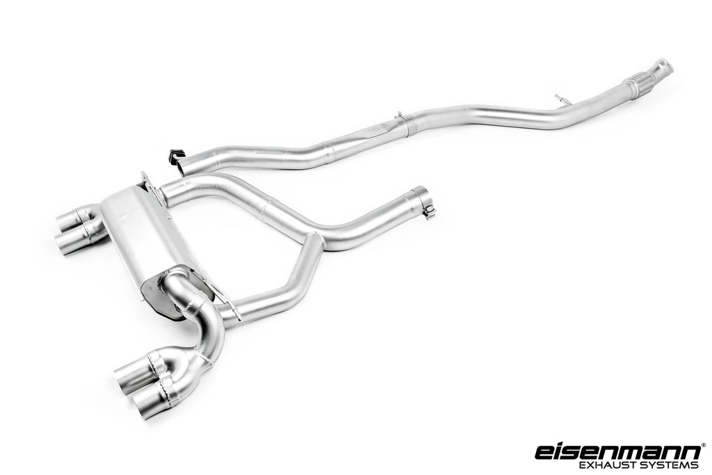 Eisenmann F87 M2 Performance Exhaust + 4x90mm Carbon Tip Set