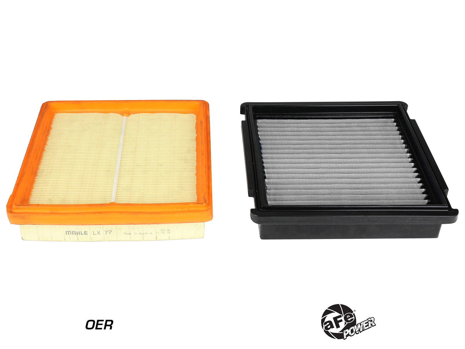 Magnum FLOW OE Replacement Air Filter w/ Pro DRY S Media Porsche 911 Carrera 84-89 H6-3.2L - 0