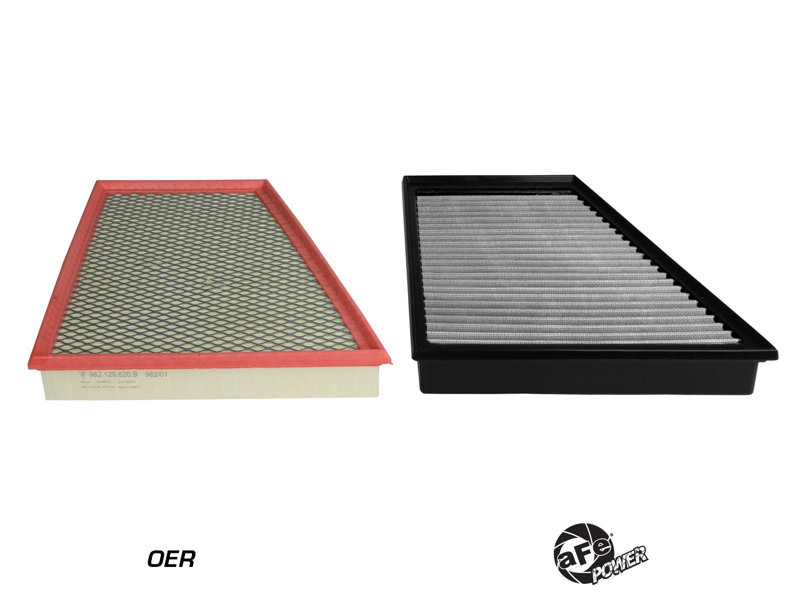 Magnum FLOW OE Replacement Air Filter w/ Pro DRY S Media Porsche Boxster/Cayman (718) 17-20 H4-2.0L/2.5L (t) - 0