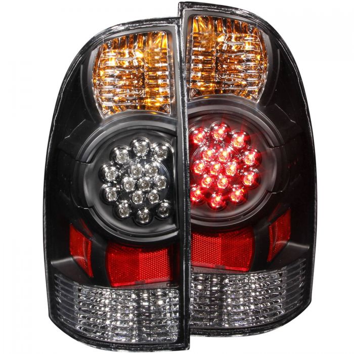 ANZO 2005-2015 Toyota Tacoma LED Taillights Chrome