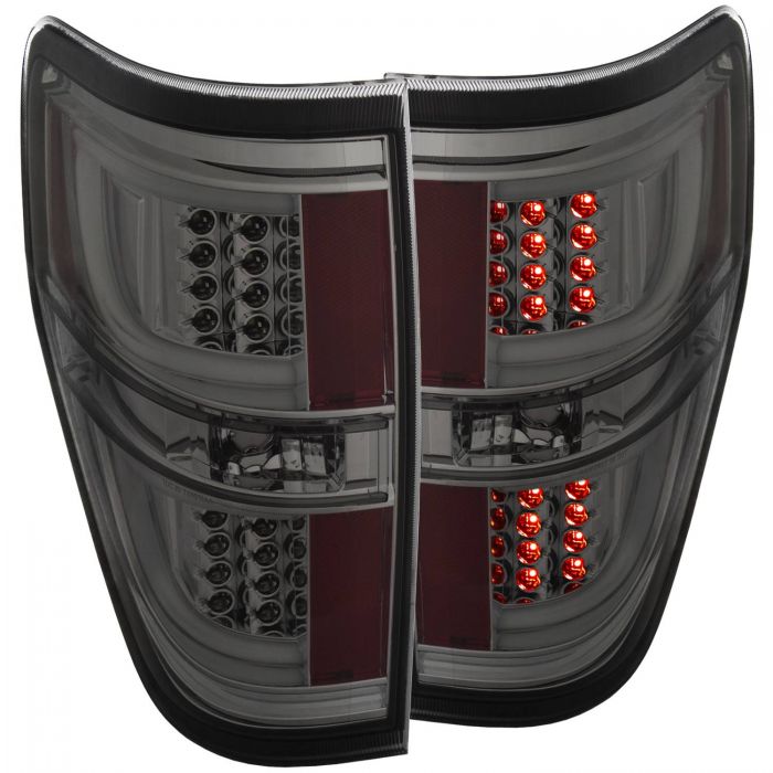 ANZO 2009-2013 Ford F-150 LED Taillights Smoke