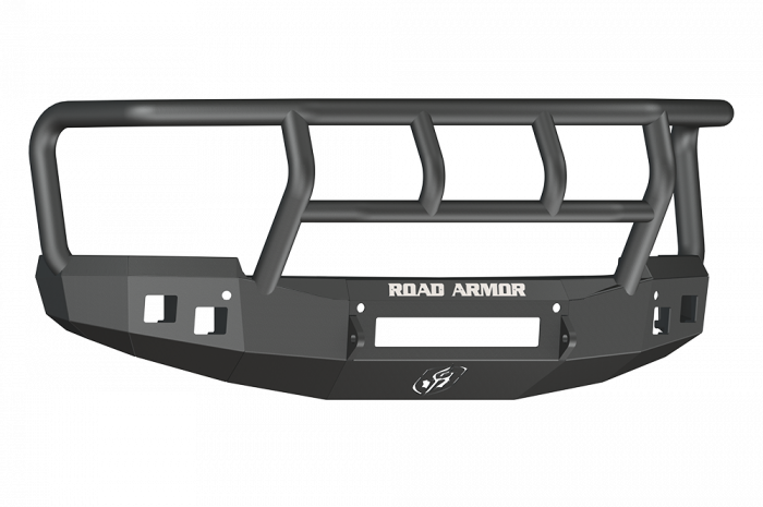 Road Armor 14-15 Chevy 1500 Stealth Front Bumper w/Titan II Guard - Tex Blk