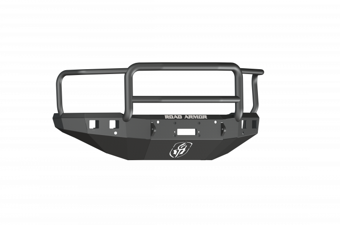 Road Armor 15-19 Chevy 2500 Stealth Front Winch Bumper w/Lonestar Guard - Tex Blk