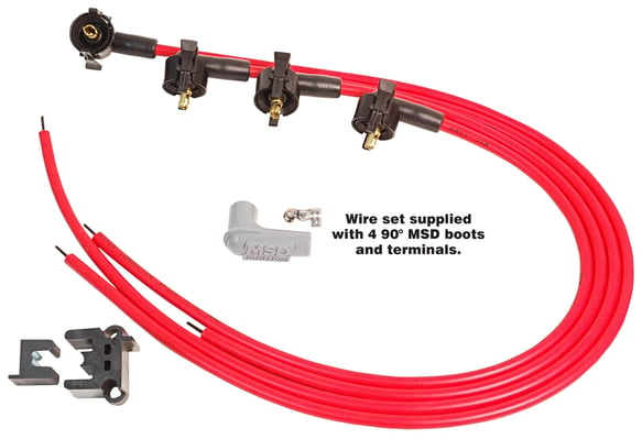 RACEPAK Wire Set. Super Conductor. 4-cyl. Midget