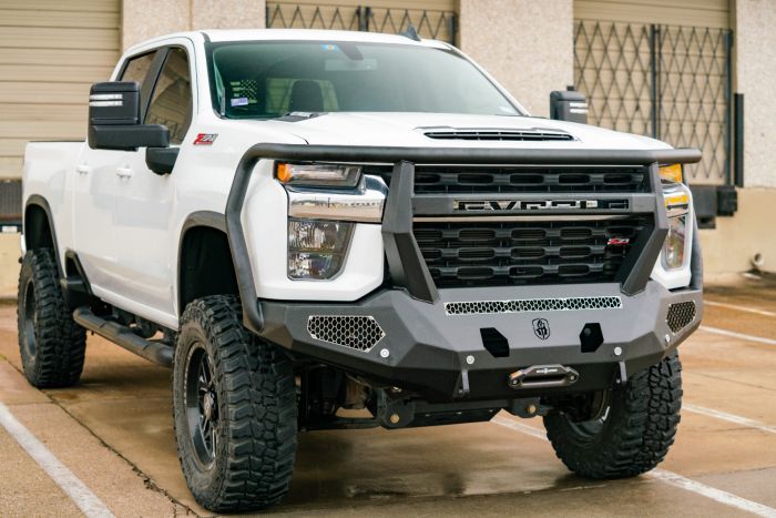 Road Armor 2020 Chevy 2500 Evolution Front Bumper Reaper Guard - 0