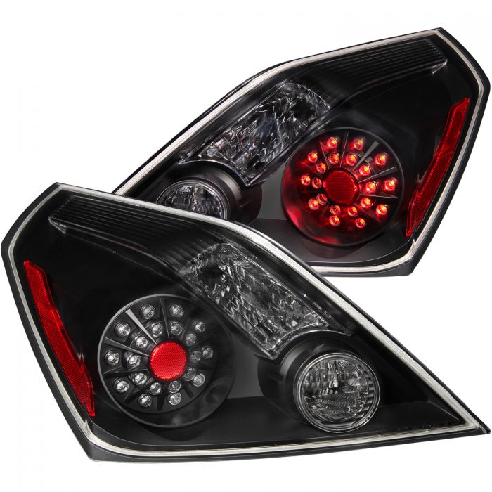 ANZO 2008-2013 Nissan Altima (2 Door ONLY) LED Taillights Black