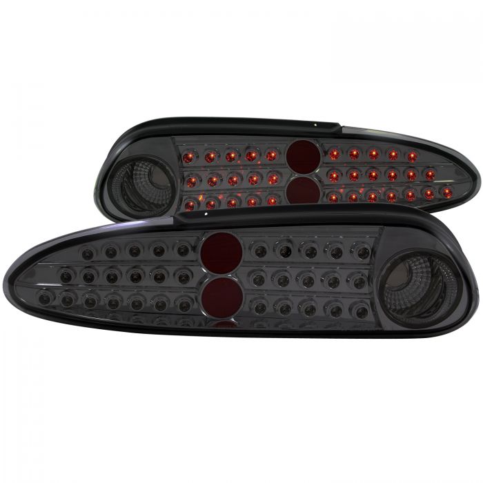 ANZO 1993-2002 Chevrolet Camaro LED Taillights Smoke