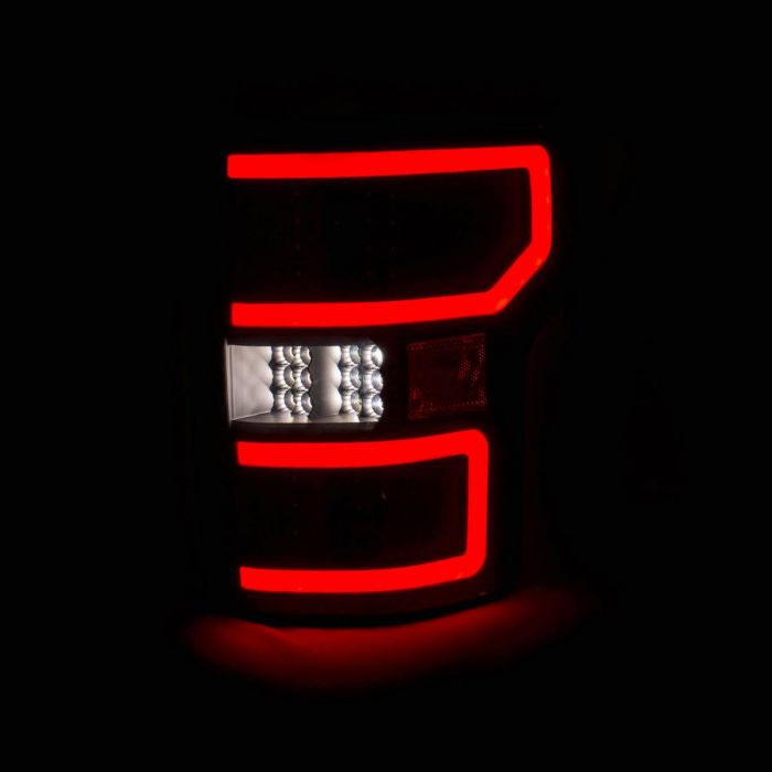 ANZO 18-19 Ford F-150 LED Taillights Smoke - 0