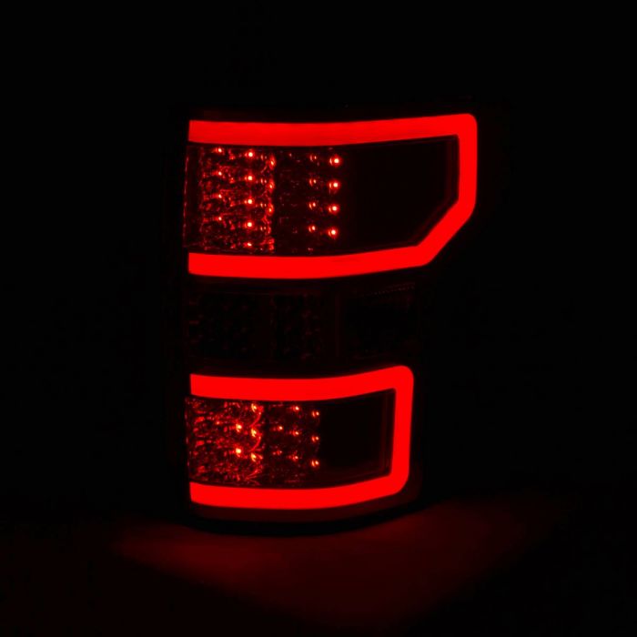 ANZO 18-19 Ford F-150 LED Taillights Chrome - 0