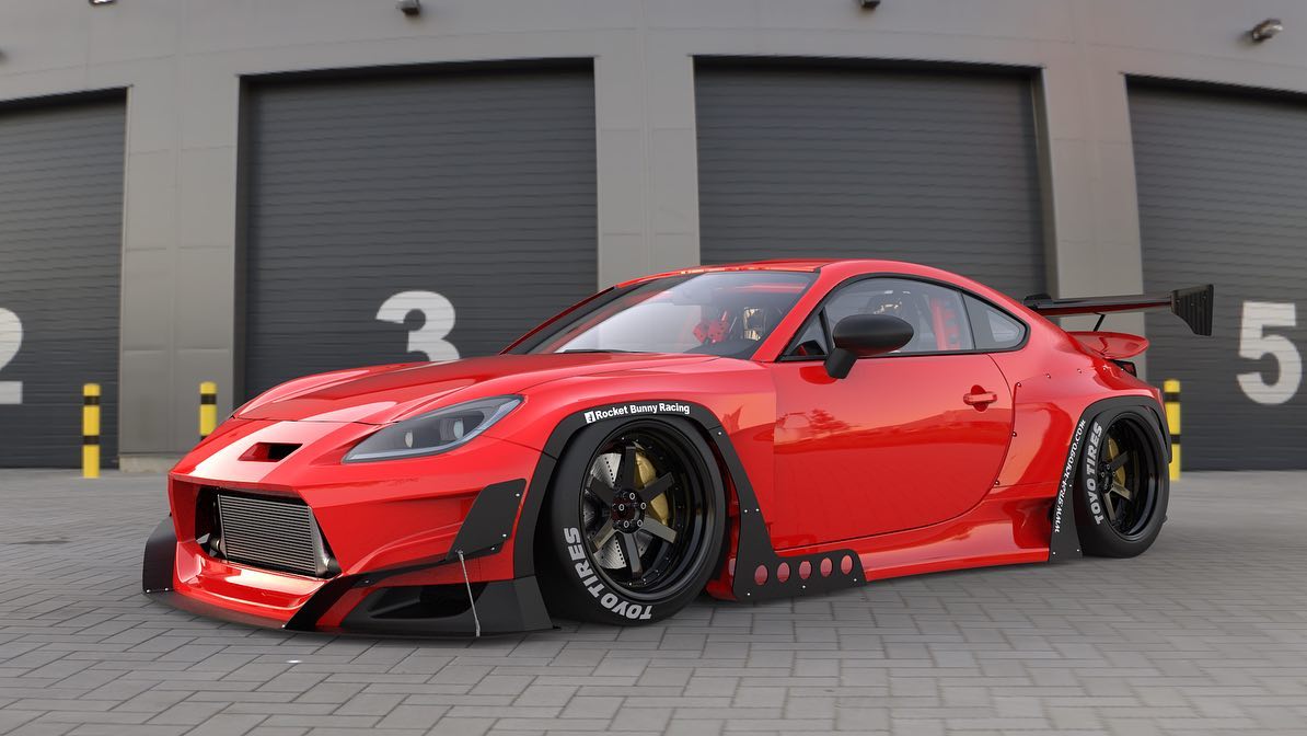 GReddy Pandem 2022+ Toyota GR86 Rocket Bunny Optional Wing - 0