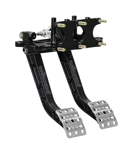 Wilwood Adjustable-Trubar Dual Pedal - Brake / Clutch - Rev. Swing Mount - 5.1:1