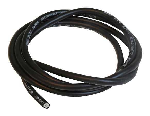 RACEPAK Super Conductor Wire. Black. 25 Bulk