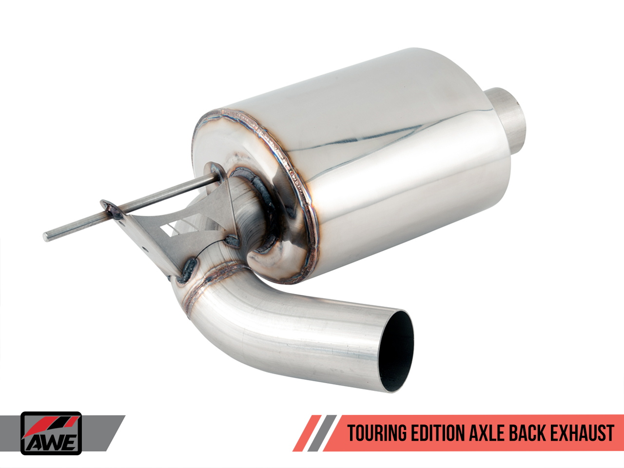 AWE Touring Edition Axle Back Exhaust for BMW F3X 335i/435i - Diamond Black Tips (90mm) - 0