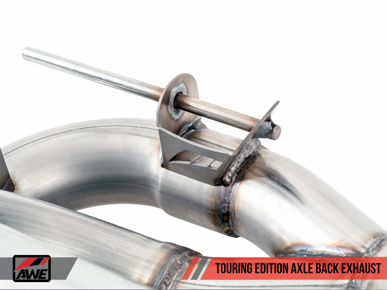 AWE Touring Edition Axle Back Exhaust for BMW F3X 335i/435i - Chrome Silver Tips (90mm)