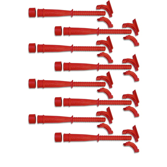 RACEPAK Hemi Tube. Replacement. 8. Red