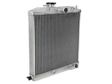 Skunk2 Alpha Series 88-91 Honda Civic/CRX Radiator (Half Size) (Dual Core) - 0