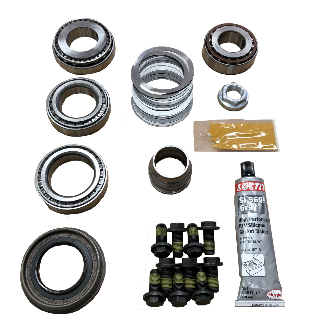 Revolution Gear & Axle 2018+ Jeep Wrangler JL Dana 35 200mm Rear Ring & Pinion Master Install Kit