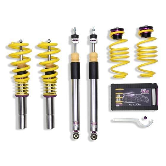 KW V3 Coilover Kit Audi A4, S4 (8K/B8) without electronic damping control
Sedan FWD + Quattro; all engines