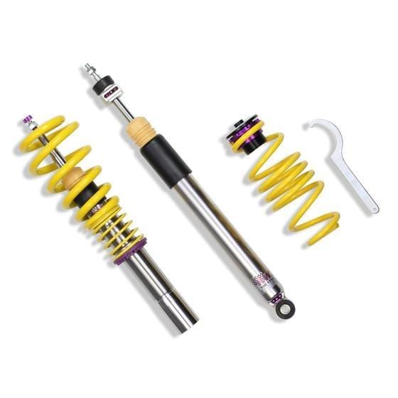 KW V3 Coilover Kit Audi A4, S4 (8K/B8) without electronic damping control
Sedan FWD + Quattro; all engines - 0