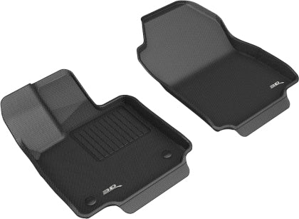 3D MAXpider 2019-2020 Toyota RAV4 Gasoline Kagu 1st & 2nd Row Floormats - Black