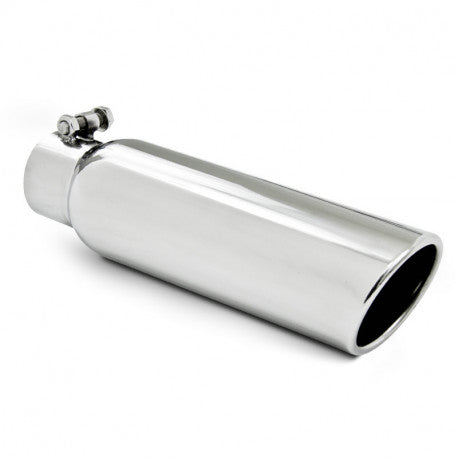 MBRP PRO Series Universal 2.5" Inlet Angled Rolled End Tail Pipe Tip