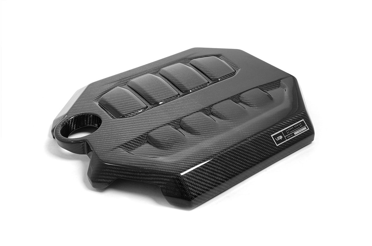 USP MOTORSPORTS CARBON FIBER ENGINE COVER FOR VW MK8 GTI & GOLF R (EVO)