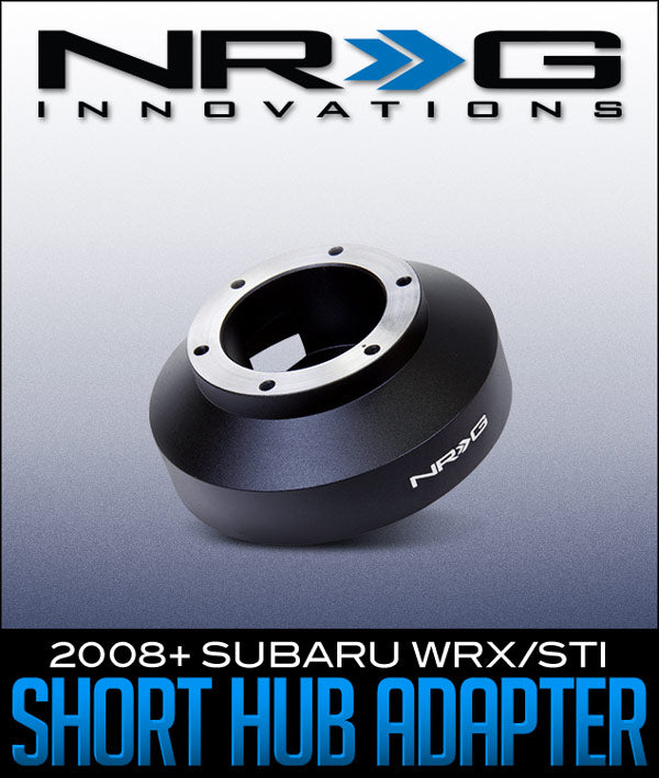 NRG INNOVATIONS SHORT HUB ADAPTER: 2008+ SUBARU WRX/STI