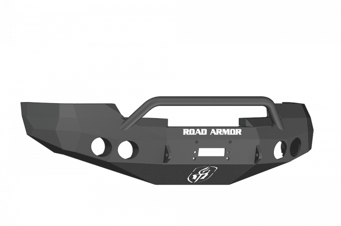 Road Armor 08-13 GMC 1500 Stealth Front Winch Bumper w/Pre-Runner Guard - Tex Blk